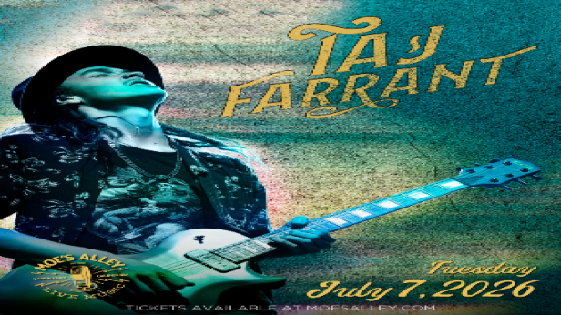 Moe's Alley Presents: Taj Farrant
