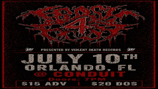 Trash Fest 4 w/ Trash Panda, Intoxicated, Tombstoner, Bleed The Witch, and Double Crossed