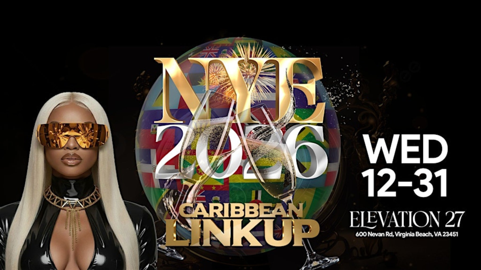 New Years Eve 2026: A Caribbean NYE Celebration!