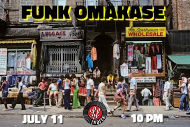 Funk Omakase with Dj Nigel John