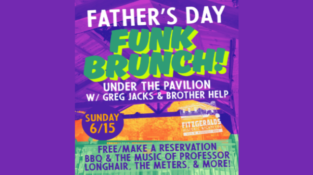FATHER'S DAY FUNK BRUNCH Under the Pavilion w/ Greg Jacks & Brother Help