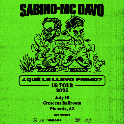 *POSTPONED* *NEW DATE TBD* MC DAVO & SABINO *POSTPONED*
