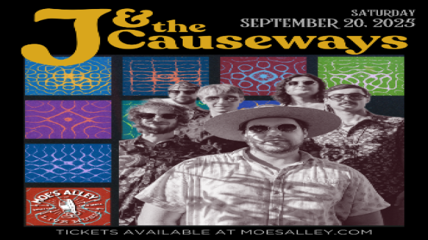 Moe's Alley Presents: J & The Causeways