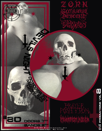Zorn, Glorious Descent, Diabolus, Prayer Position, Phantom Rider