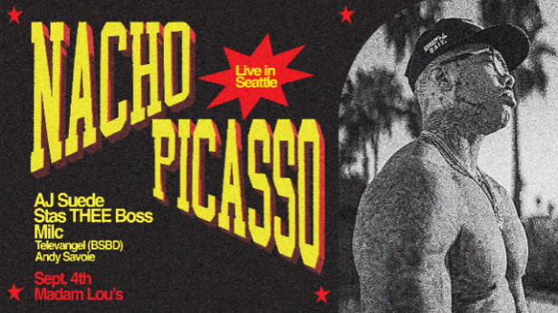 NACHO PICASSO, Aj Suede, Stas Thee Boss, Milc, Andy Savoie