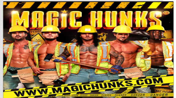 The Magic Hunks are coming back to 1175!!