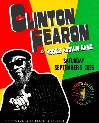 Moe's Alley Presents: Clinton Fearon & Boogie Brown Band w/ Kava Jah & The Remedy