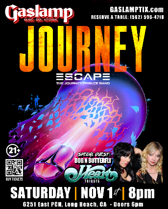 ESCAPE - Tribute to JOURNEY, with Special Guest HEART Tribute DOG N BUTTERFLY