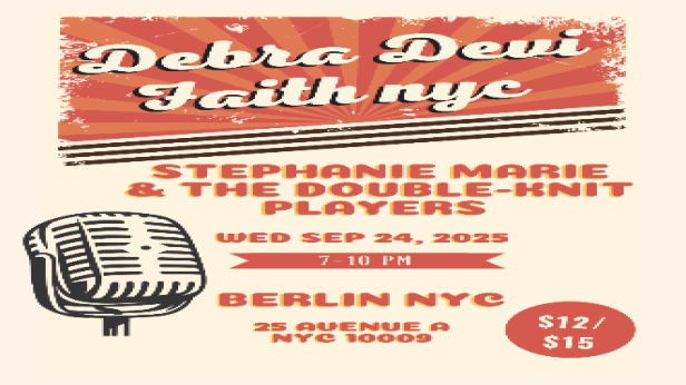 Debra Devi | FaithNYC | Stephanie Marie and the Double-Knit Players