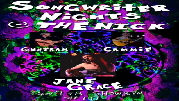 Songwriter Nights at The Nick featuring Jane Grace and Cammie
