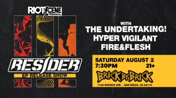Resider EP Release Show with special guests at Brick by Brick