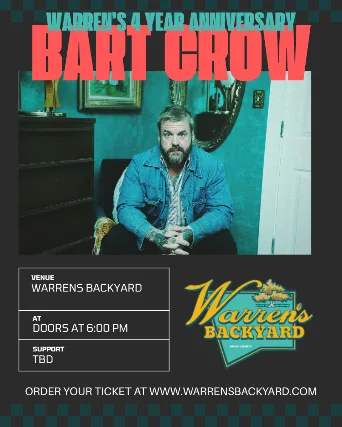 Bart Crow - Warren's Backyard 4 year anniversary