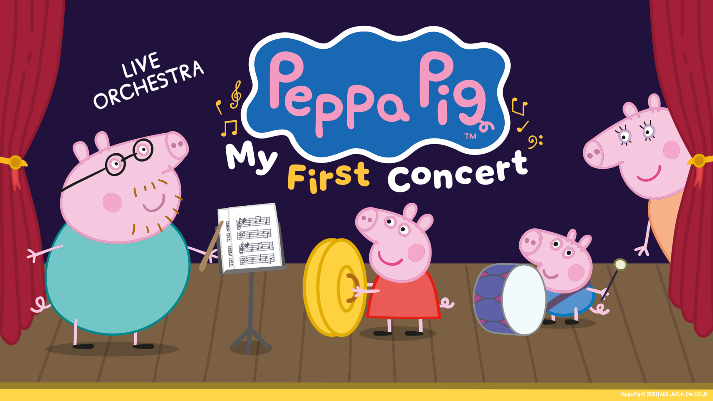 Tacoma Arts Live Presents Peppa Pig My First Concert