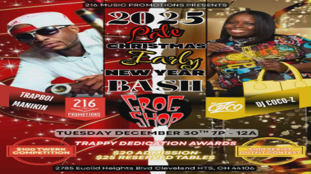 2025 Late Christmas Early New Years Bash