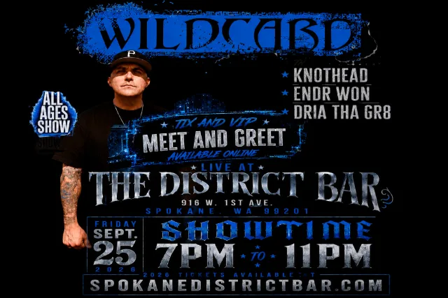 WILDCARD LIVE Hip Hop Night: KNOTHEAD, ENDR  WON & DRIA THA GR8