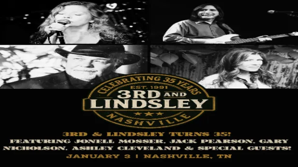 SOLD OUT: 3rd & Lindsley turns 35 featuring Jonell Mosser, Jack Pearson, Ashley Cleveland, Gary Nicholson & special guests!