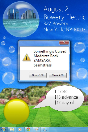 Seamstress • Samsara • Moderate Rock • Something's Cursed