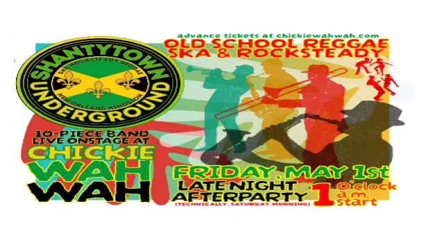 Papa Mali's Shantytown Underground with Special Guests (Late Friday Night / Early Saturday show)