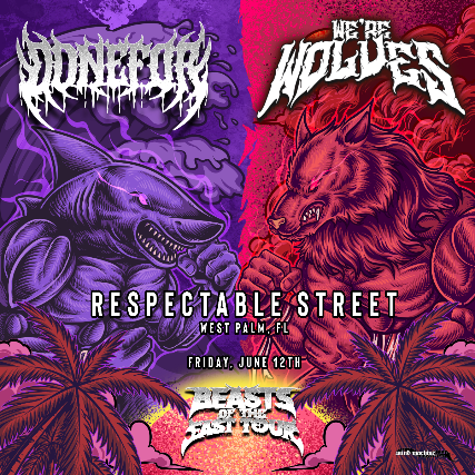 Donefor & We're Wolves in West Palm Beach