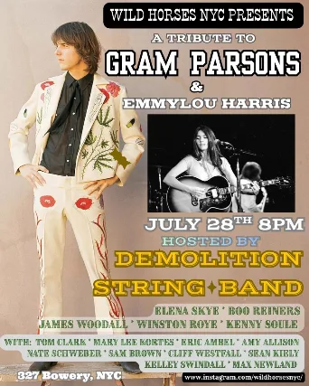 Gram Parsons & Emmylou Harris Tribute with Demolition String Band