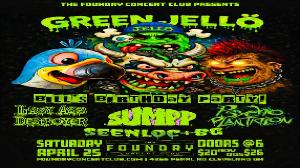 Green Jelly, SUMPP, Lazy Ass Destroyer, Psycho Plantation, Seenloc+BG