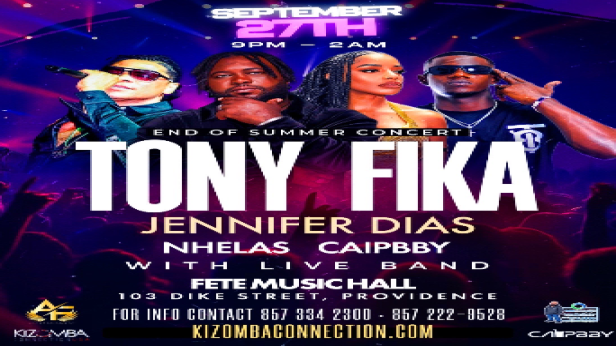 Celebrating music & Cape Verdean Culture Tony Fika & Jennifer Dias