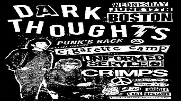 Dark Thoughts, Cigarette Camp, Uniformed Service, CRIMPS