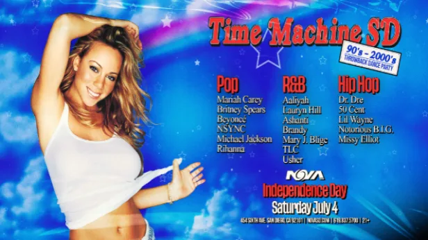 Time Machine: 90s - 2000s Throwback Dance Party