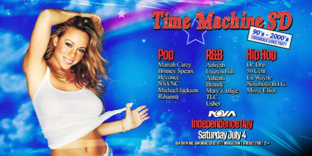 Time Machine: 90s - 2000s Throwback Dance Party