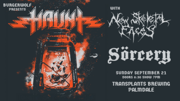 HAUNT WITH NEW SKELETAL FACES & SÖRCERY
