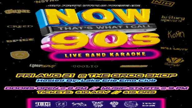Now That's What I Call The 90s: Live Band Karaoke