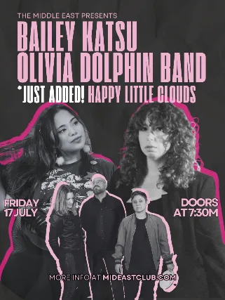Bailey Katsu, Olivia Dolphin Band, Happy Little Clouds