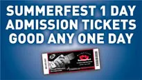 Summerfest 2026 $33 One Day Pass