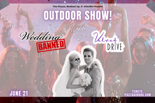 OUTDOOR SHOW Wedding Banned & Velvet drive Live!