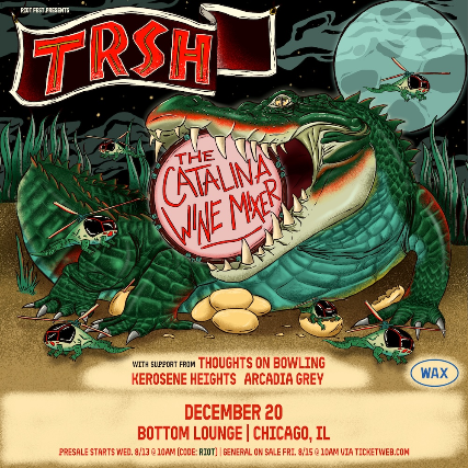 TRSH, Thoughts On Bowling, Kerosene Heights, Arcadia Grey