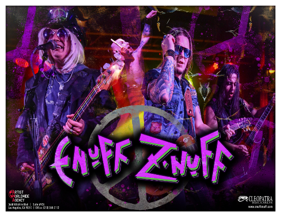 ENUFF Z’NUFF, Ghost of ‘88, BURNING FIELDz