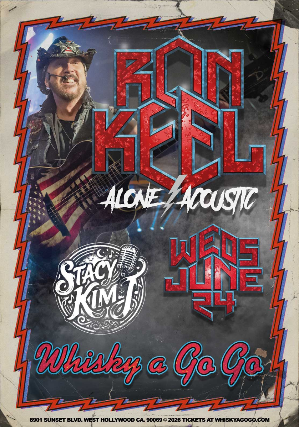 RON KEEL (Alone/Acoustic), Crenshaw, RODG, Stacy Kim J