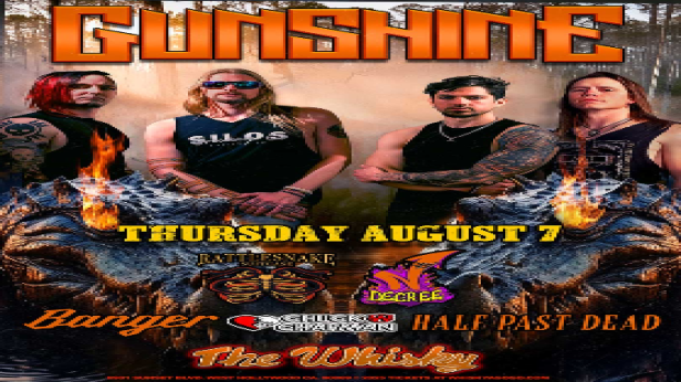 Gunshine, Nth Degree, Banger, Chuck W. Chapman, Bullet Train, Half Past Dead