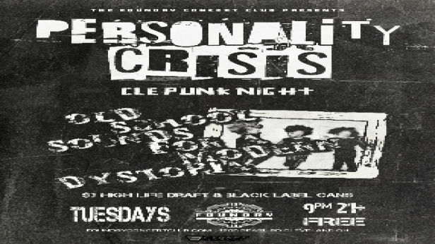 PERSONALITY CRISIS AKA CLE PUNK NIGHT
