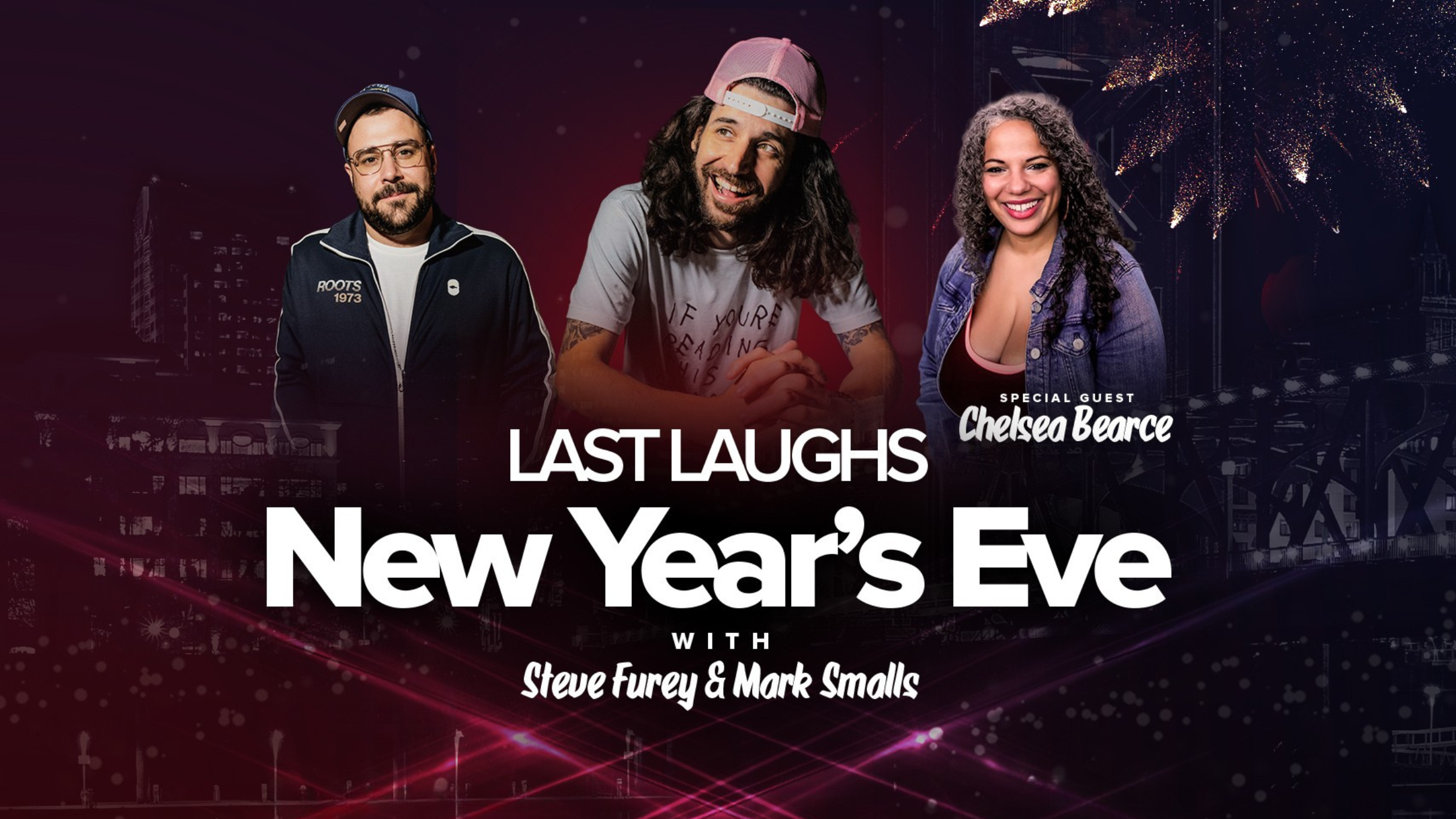 Last Laughs NYE Show with Steve Furey & Mark Smalls