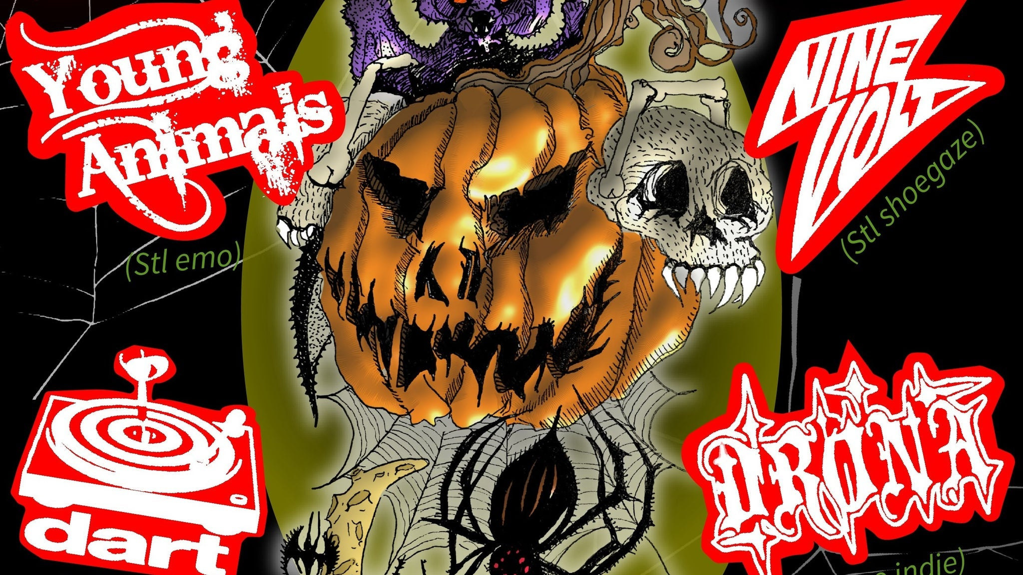 Dance Of The Dead W/ Drona, Young Animals, & Ninevolt