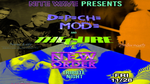 The Cure, Depeche Mode & New Order Tribute Night