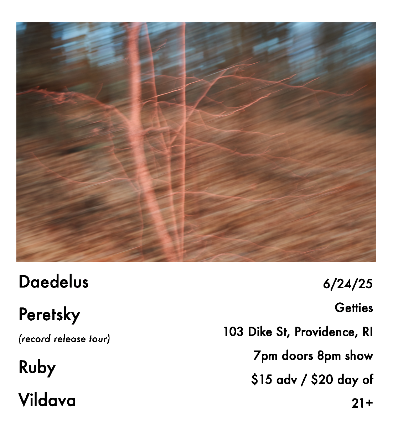 Daedelus, Peretsky, Vildava, RUBY
