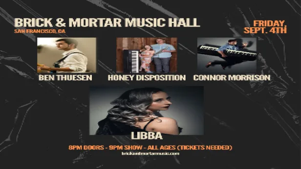 Connor Morrison, Honey Disposition, Ben Thuesen, Libba