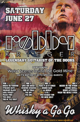 Robby Krieger of The Doors, Tripform featuring Pablo Manzarek