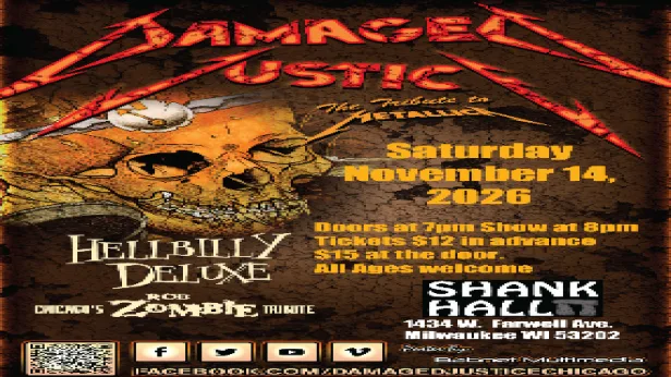 Damaged Justice with Hellbilly Deluxe
