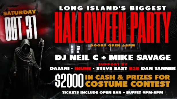 Halloween 2025 - LONG ISLAND'S BIGGEST HALLOWEEN PARTY