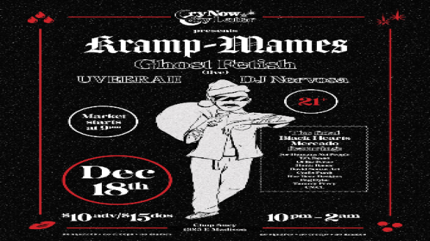 Cry Now Cry Later Presents: Kramp-Mames
