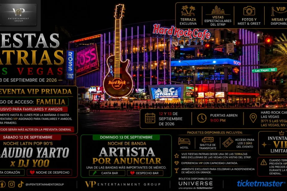 Fiestas Patrias Las Vegas 2026 | Las Fiestas Mexicanas en Vegas
