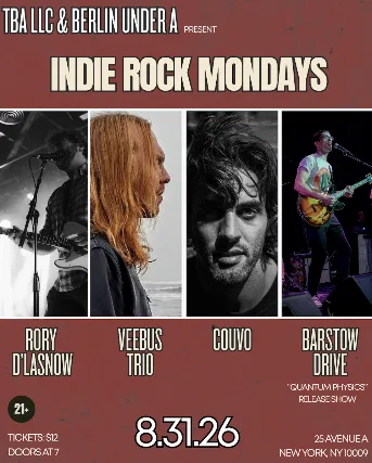 Couvo | Barstow Drive | Veebus Trio | Rory D'Lasnow